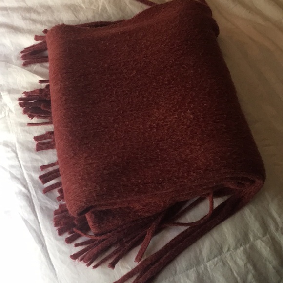 Anthropologie Fringed Oversized Wrap Scarf - Picture 7 of 7